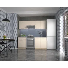 MARIJA 200 KITCHEN SET BODY: SONOMA OAK, FRONTS: VANILLA